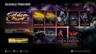 Call of Duty Black Ops Cold War tracer pack golden lamp mastercraft bundle preview