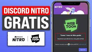 Cómo OBTENER DISCORD NITRO GRATIS con WEBTOON - Tutorial Completo Paso a Paso