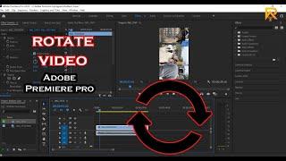 How to Rotate Video in Adobe Premiere Pro ( Portrait to Landscape ) | Change Orientation 2022
