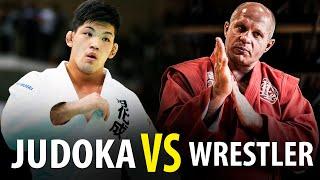 Judoka vs Sambo, Jiu-Jitsu and Sumo Wrestler. Real Fights of Top Judokas vs Top Wrestlers