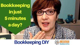 Can you really do your own bookkeeping in 5 minutes a day?