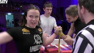 ELIN JANEHEIM WON THE MEN'S AND WOMEN'S CLASS AT LUCIADUNKEN 2021!! ][ MIXED ARMWRESTLING