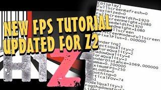 H1Z1: King of The Kill - FPS Tutorial - Tips To Increase FPS in H1Z1 KOTK Z2 map, Useroptions.ini