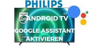 Philips Android TV Google Assistant aktivieren