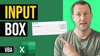 Excel VBA: InputBox zum eingeben von Inputs für dein Makro