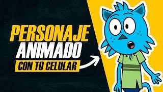 Tutorial: Cómo Animar un Personaje con un audio desde tu Celular y de manera automática