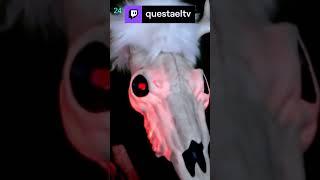 IT ATE HIS FACE?! | questaeltv on #Twitch