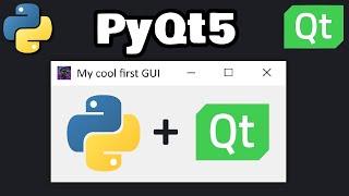 Python PyQt5 setup a basic GUI Application! ️