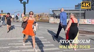 Stockholm - Södermalm to Gamla Stan - Walking Tour - 4K