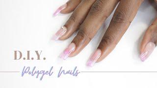 BEGINNER FRIENDLY POLYGEL NAIL TUTORIAL | ft. MOROVAN POLYGEL | POLYGEL NAILS TUTORIAL