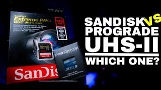 ProGrade vs Sandisk. Which UHS-II SD Card is Better?