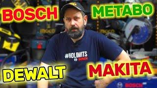 Dewalt ушёл из России а как дела у Makita Metabo и Bosch