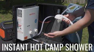 Instant Hot Camp Shower in a Box