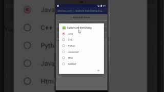 android alert dialog example