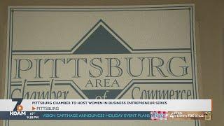 Pittsburg Chamber of Commerce is introducing a new entrepreneur series for women.