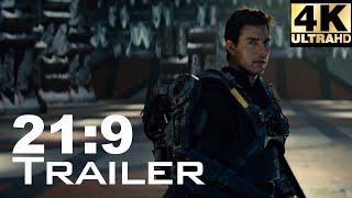 [21:9] Edge of Tomorrow (2014) Ultrawide 4K Trailer (Upscaled) | UltrawideVideos