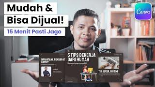 Tutorial Canva - Bikin template desain microblogging untuk Instagram