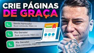 COMO CRIAR UMA PÁGINA DE VENDAS DE GRAÇA PARA SEU PLR *profissional*