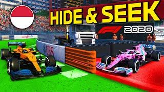 Formula 1 HIDE & SEEK at MONACO for the first time! New Game Mode on the F1 2020 Game?!