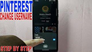  How To Change Username On Pinterest 
