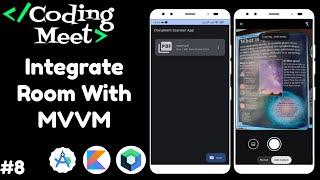 #8 Document Scanner App | Integrate Room With MVVM | Room | MVVM | Jetpack Compose  | Android Studio