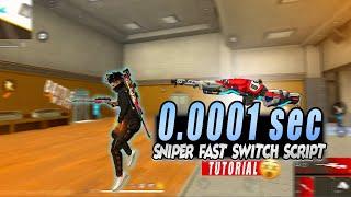 Revealing Super Fast Sniper Switch Script l Double Sniper Macro l Bluestacks 5