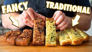 Perfect Homemade Garlic Bread (3 Ways)