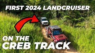 The FIRST 2.8L 4 CYLINDER 2024 TOYOTA LANDCRUISER 70 SERIES on the CREB TRACK!