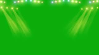 Green Screen Concert Stage Lights Animated Background No Copyright Footage