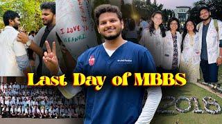 The Last Day Of MBBS - Apron Sign & Goodbyes | Anuj Pachhel
