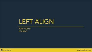 Left Align