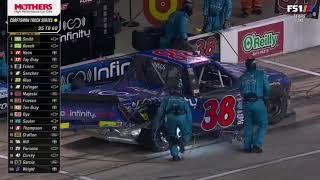 LAYNE RIGGS CRASH - 2024 SPEEDYCASH 250 NASCAR TRUCK SERIES AT TEXAS