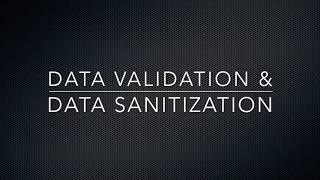 Data Validation and Data Sanitization in WordPress Full Series Intro