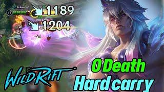 Wild rift Sett 0 Death hard carry MVP - Sett vs Volibear baron lane season 14