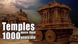 1000 Years Old Temples Of India | Top 20 Ancient Hindu Temples of India | History