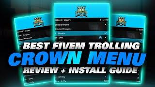 Crown Menu is the BEST FiveM menu + RedEngine | Review + Install | TGmodz.com