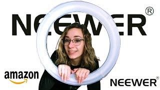 NEEWER Ring Light for Video, Photography, Studio Lighting - Product REVIEW - MUST HAVE!
