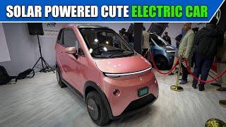 Solar Powered Electric Car - Vayve Eva Is Very Slim! @MotorBeam