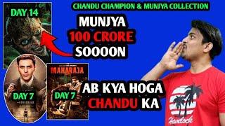 Chandu champion Day 7 Box Office Collection | Munjya Day 14 Box Office Report #chanduchampion