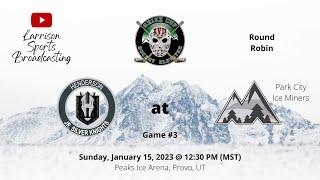 Grizz Cup - RR Game 3 - HJSK 12UA at Park City Ice Miners