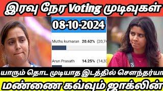 Bigg Boss season 8 Tamil today voting results|Bigg boss season 8 Tamil voting results today