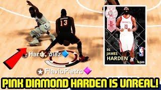 PINK DIAMOND JAMES HARDEN IS UNREAL! NBA 2K18 MYTEAM GAMEPLAY