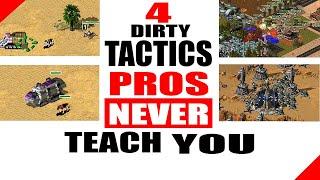 4 TIPS pro players NEVER want you to know in red alert 2 yuri revenge (dirty tactics & strategies)