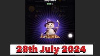 How To UNLOCK 28 July Hamster Daily Combo Cards Today  and CLAIM your 5MILLION HAMSTER COIN