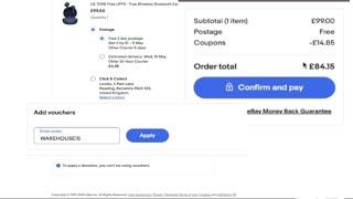 How to Use a Voucher/Coupon on Ebay