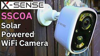 X-Sense SSC0A Solar Powered Wireless Security Camera.