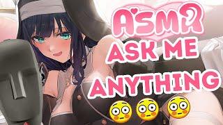 【ASMR/KU100】ASK ME ANYTHING! VTuber AMA [Whispers, Ear Rubbing, Tapping, Ear Nommies]