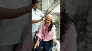 Womens forced head shaving girl crying#buzzedhair #shavedhead #bald#baldgirls #baldhead #baldwomen