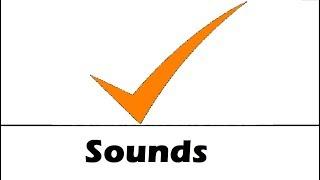 Check Mark Sound Effects All Sounds