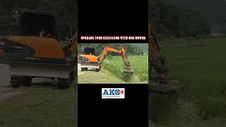 Unmatched Power & Precision : Excavator-Mounted Flail Mower